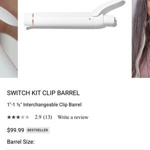 T3 Switch Kit Clip Barrel (1.25”)